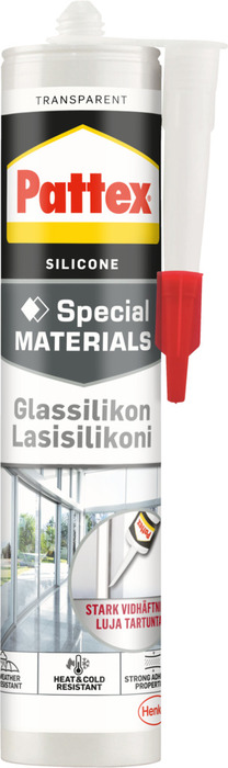 Pattex glassilikone klar 280 ml